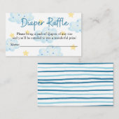 Wolken und Sterne werden immer größer Begleitkarte (Vorne/Hinten)