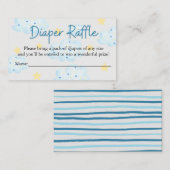 Wolken und Sterne werden immer größer Begleitkarte (Vorne/Hinten)