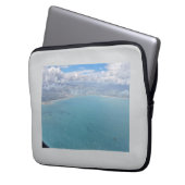 Wolken und Strömungen Laptopschutzhülle (Vorderseite Links)