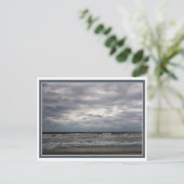 Wolken und Surfen Postkarte (Stehend Vorderseite)