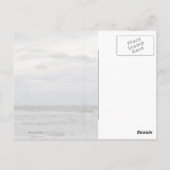Wolken und Surfen Postkarte (Rückseite)
