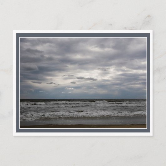 Wolken und Surfen Postkarte (Vorderseite)