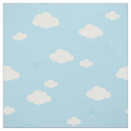 Wolken und Wind Stoff