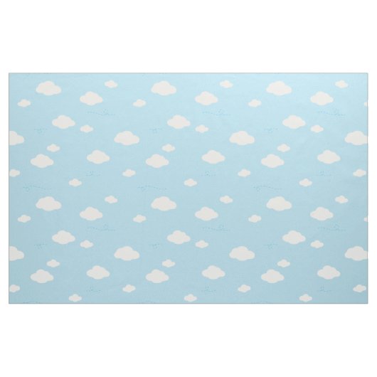 Wolken und Wind Stoff (Fat Quarter (45,7 x 55,9 cm))
