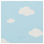 Wolken und Wind Stoff (Nahaufnahme)