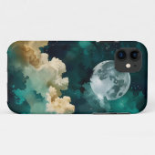 Wolken unter dem Mond Case-Mate iPhone Hülle (Rückseite (Horizontal))
