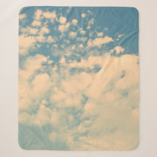 Wolken - Vintage Farbgestaltung Sherpadecke