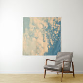 Wolken - Vintage Farbgestaltung Wandteppich (Beispiel (Horizontal))