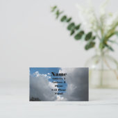 Wolken Visitenkarte (Stehend Vorderseite)