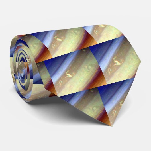 Wolken von Saturn Krawatte (Gerollt)