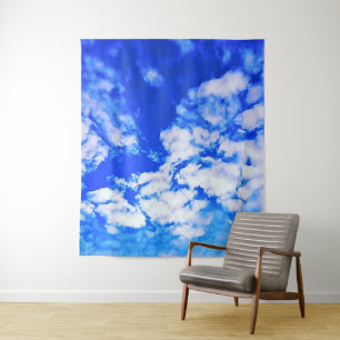 Wolken Wandteppich