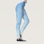 Wolken Zen rote Leggings (Rechts)