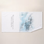 Wolkenbadehandtuch Badehandtuch (Badehandtuch)