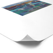 Wolkenbau-Gemälde / Künstler Larry Lerew Poster (Ecke)
