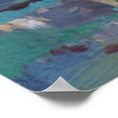 Wolkenbau-Gemälde / Künstler Larry Lerew Poster (Ecke)
