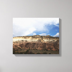 Wolkenbewegung über die Berge von New Mexico Farbe Leinwanddruck
