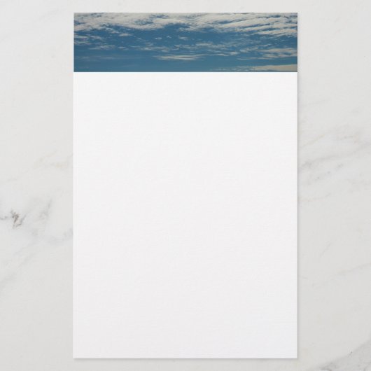 Wolkenbildung Briefpapier (Vorderseite)
