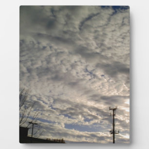 Wolkenbildung Fotoplatte