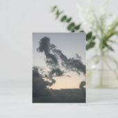 Wolkenbildung, Hundskelett? Cartoon? Postkarte (Stehend Vorderseite)