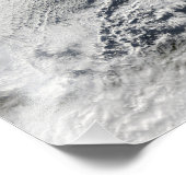 Wolkenbildung über dem Schwarzen Meer Fotodruck (Ecke)