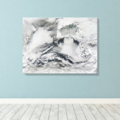 Wolkenbildung über dem Schwarzen Meer Leinwanddruck (Insitu (Holzboden))