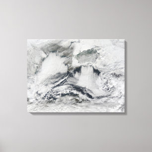 Wolkenbildung über dem Schwarzen Meer Leinwanddruck