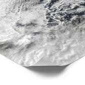 Wolkenbildung über dem Schwarzen Meer Poster (Ecke)