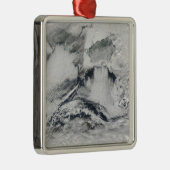 Wolkenbildung über dem Schwarzen Meer Silbernes Ornament (Rechts)