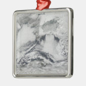 Wolkenbildung über dem Schwarzen Meer Silbernes Ornament (Links)