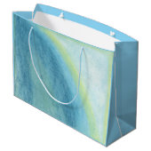 Wolkenbruch Große Geschenktüte (Rückseite Schrägansicht)