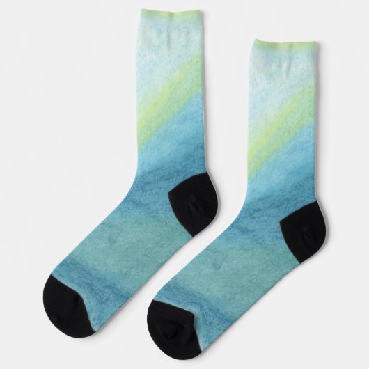 Wolkenbruch Socken (Linkes Detail)