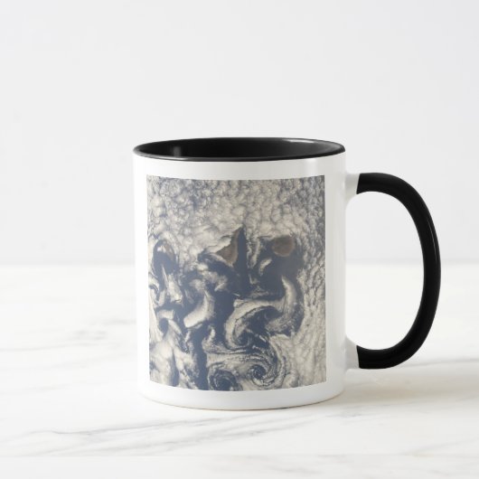 Wolkenbrüche im Gebiet der Kanarischen Insel Tasse (Rechts)