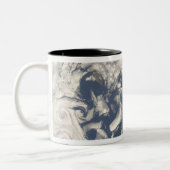 Wolkenbrüche im Gebiet der Kanarischen Insel Zweifarbige Tasse (Links)