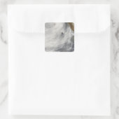 Wolkenbrüche und Ruhm vor der Insel Guadalupe Quadratischer Aufkleber (Tasche)