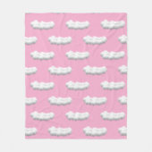 Wolkendecke aus Fleece (Vorderseite)