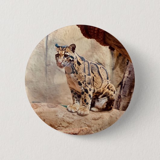 Wolkendecke Button (Vorderseite)