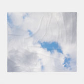 Wolkendecke Fleecedecke (Vorderseite (Horizontal))