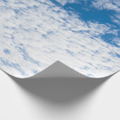 Wolkendecke Geschenkpapier (Ecke)