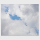 Wolkendecke Geschenkpapier (Flach)