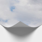 Wolkendecke Geschenkpapier (Ecke)