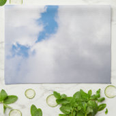 Wolkendecke Geschirrtuch (Gefaltet)