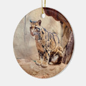 Wolkendecke Keramik Ornament (Links)