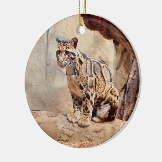 Wolkendecke Keramik Ornament (Links)