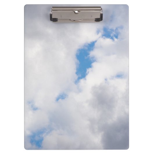 Wolkendecke Klemmbrett (Vorderseite)