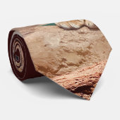 Wolkendecke Landschaftsbild exotische Tierwelt Krawatte (Gerollt)