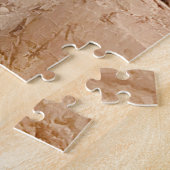 Wolkendecke Landschaftsbild exotische Tierwelt Puzzle (Seite)