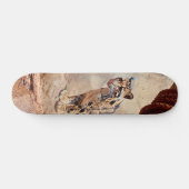 Wolkendecke Landschaftsbild exotische Tierwelt Skateboard (Horizontal)