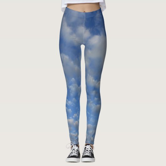 Wolkendecke Leggings (Vorderseite)