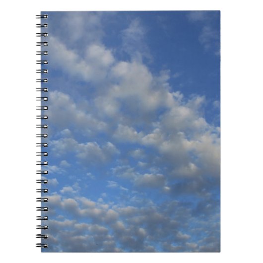 Wolkendecke Notizblock (Vorderseite)