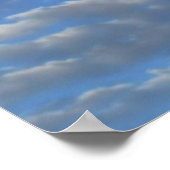 Wolkendecke Poster (Ecke)
